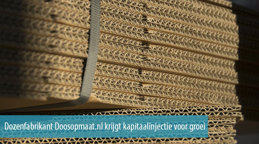 Dozenfabrikant Doosopmaat.nl krijgt kapitaalinjectie voor groei