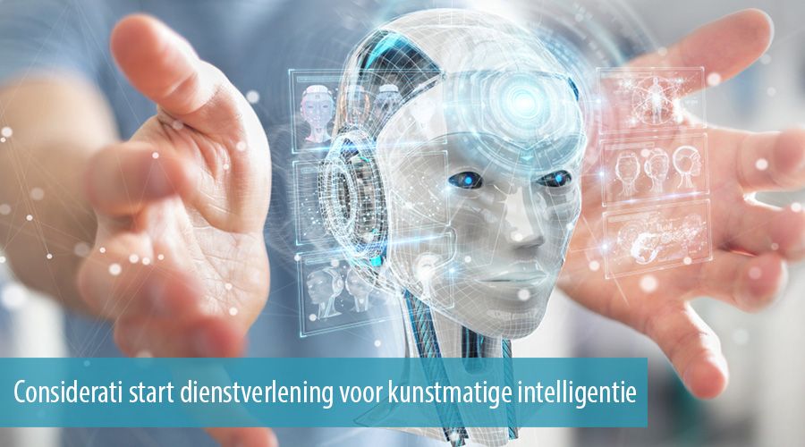 Considerati start dienstverlening voor kunstmatige intelligentie
