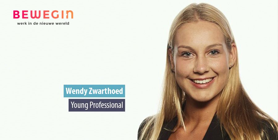 Wendy Zwarthoed over haar 1ste jaar als Young Professional bij Bewegin
