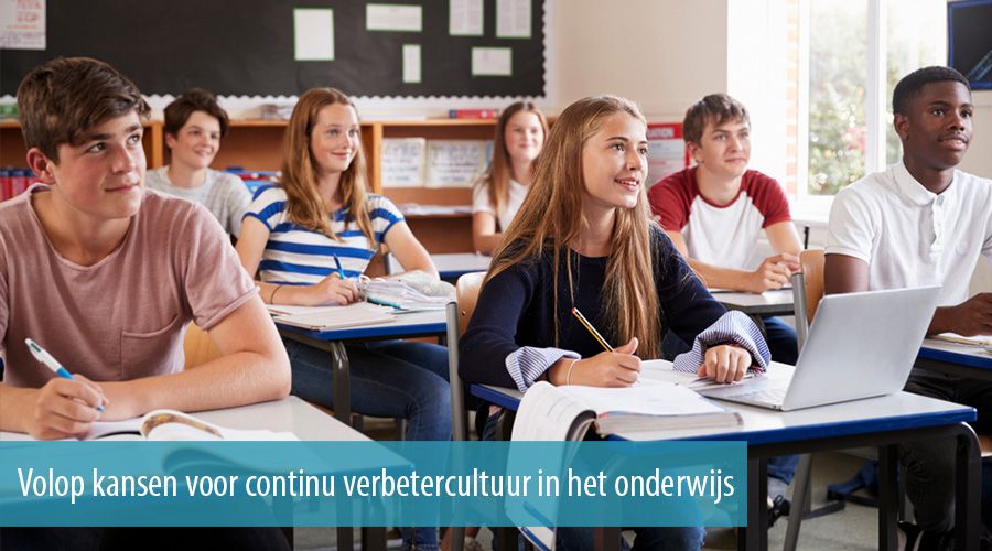 Volop kansen voor continu verbetercultuur in het onderwijs