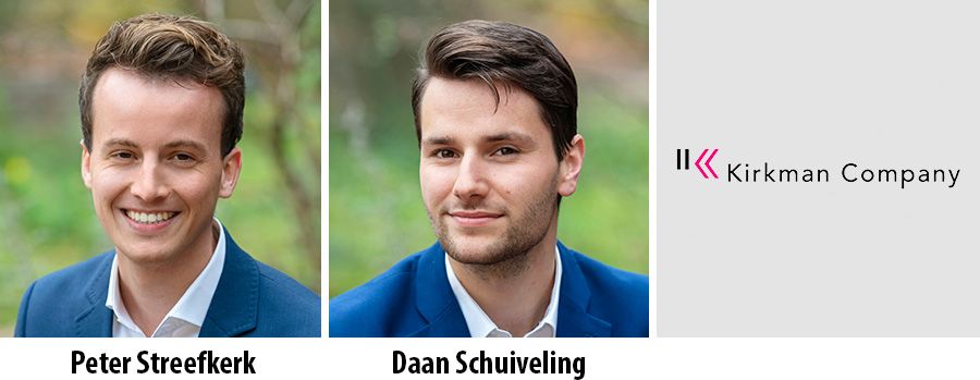 Peter Streefkerk en Daan Schuiveling gestart bij Kirkman Company