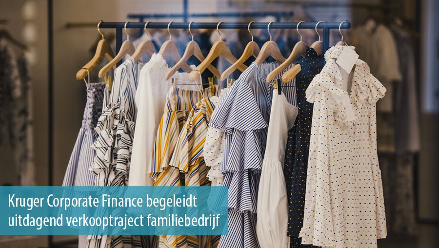 Kruger Corporate Finance begeleidt verkooptraject familiebedrijf