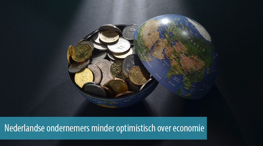 Nederlandse ondernemers minder optimistisch over economie