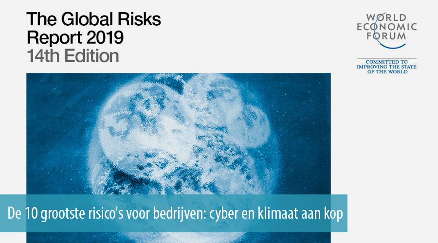 De 10 grootste risico's voor bedrijven: cyber en klimaat aan kop