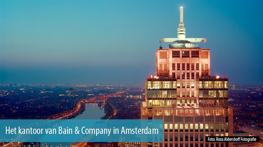 Het kantoor van Bain & Company in Amsterdam Het kantoor van Bain & Company in Amsterdam