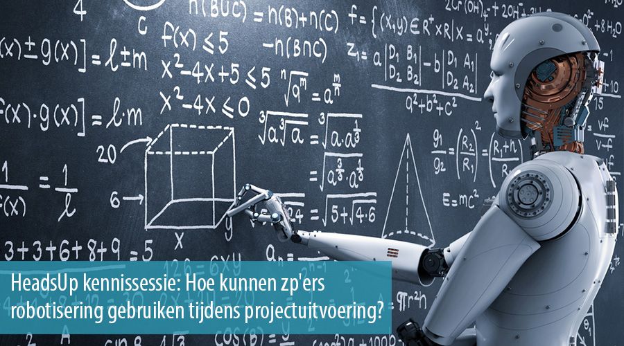 Hoe kunnen zp'ers robotisering gebruiken tijdens projectuitvoering?