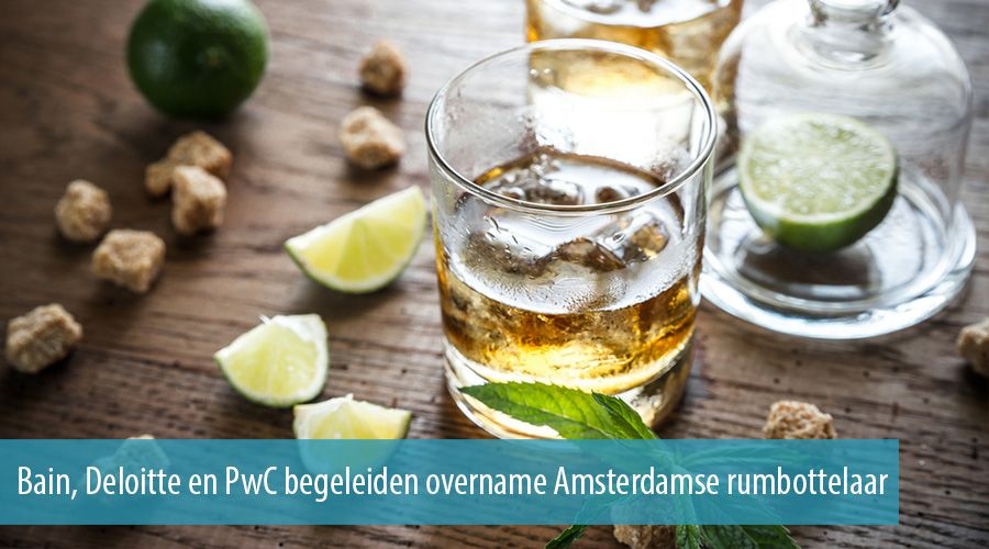 Bain, Deloitte en PwC begeleiden overname Amsterdamse rumbottelaar
