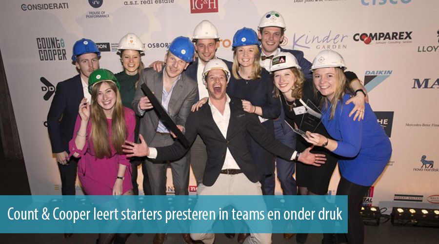 Count & Cooper leert starters presteren in teams en onder druk