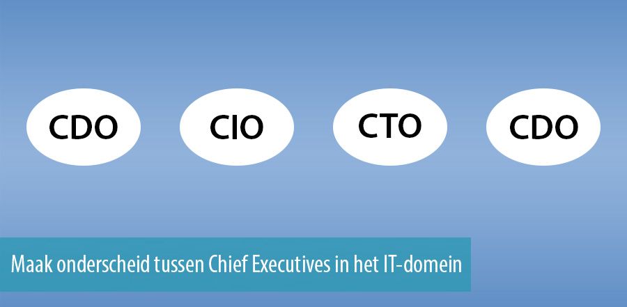 Maak onderscheid tussen Chief Executives in het IT-domein
