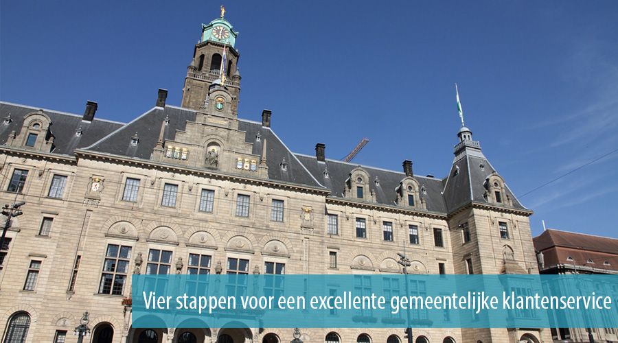 Vier stappen voor een excellente gemeentelijke klantenservice