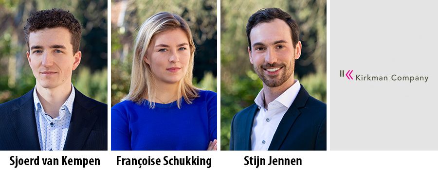 Adviesbureau Kirkman Company trekt drie consultants aan