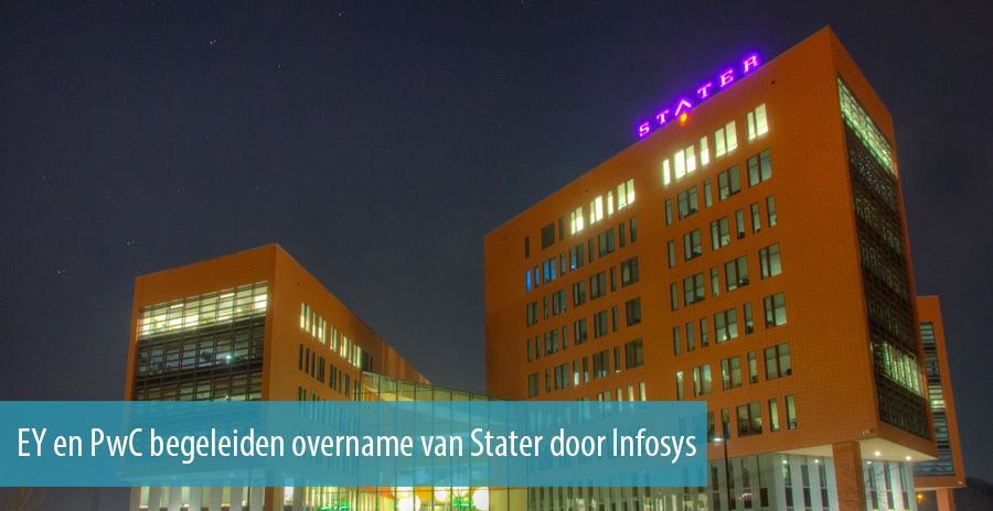 EY en PwC begeleiden overname van Stater door Infosys