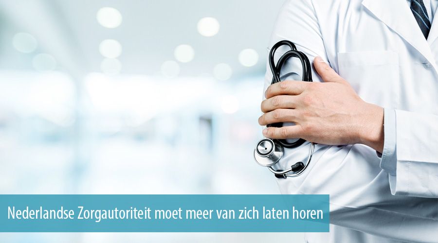 Nederlandse Zorgautoriteit moet meer van zich laten horen