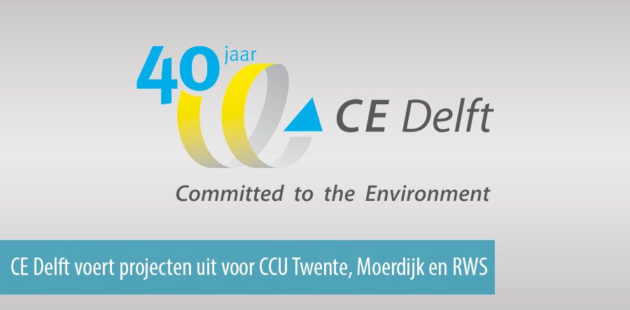 CE Delft voert projecten uit voor CCU Twente, Moerdijk en RWS