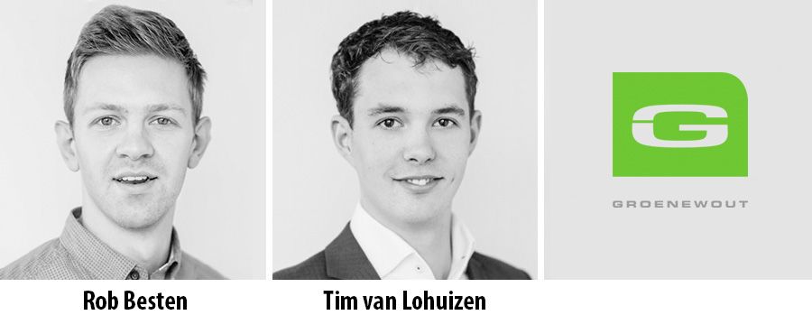 Rob Besten en Tim van Lohuizen supply chain adviseurs bij Groenewout