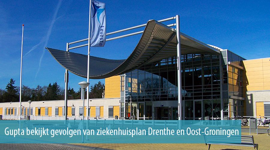 Gupta bekijkt gevolgen van ziekenhuisplan Drenthe en Oost-Groningen
