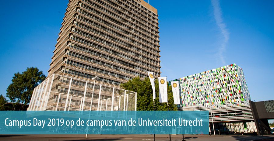 Campus Day 2019 op de campus van de Universiteit Utrecht