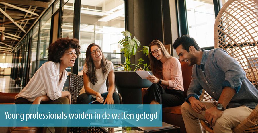 Young professionals worden in de watten gelegd