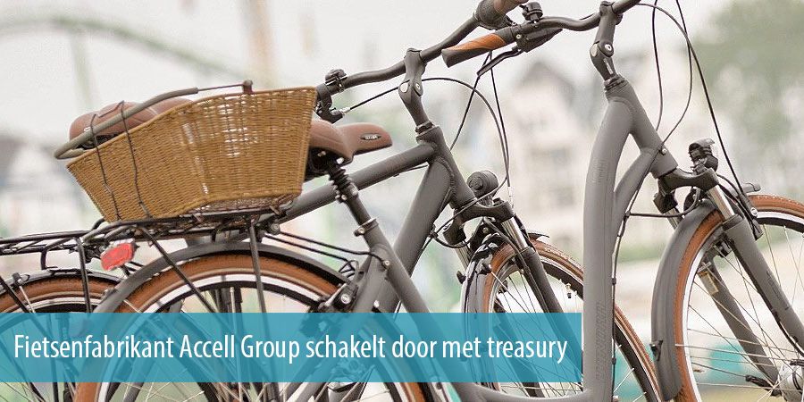 Fietsenfabrikant Accell Group schakelt door met treasury