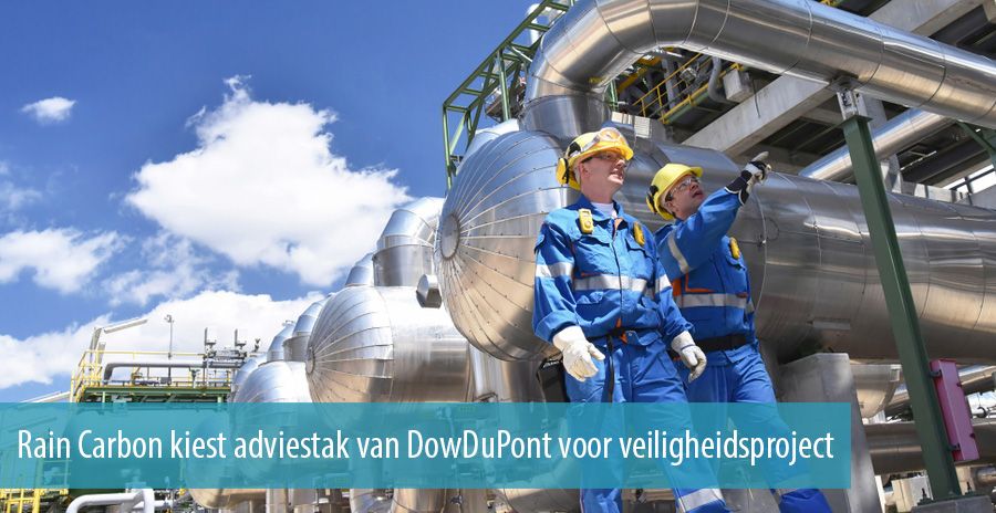 Rain Carbon kiest adviestak van DowDuPont voor veiligheidsproject