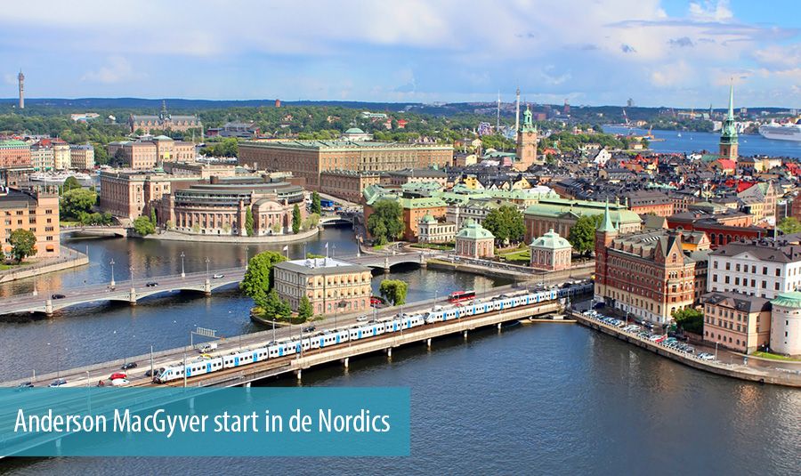 Anderson MacGyver start in de Nordics