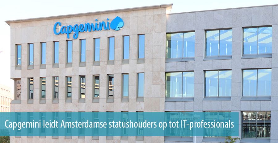 Capgemini leidt Amsterdamse statushouders op tot IT-professionals