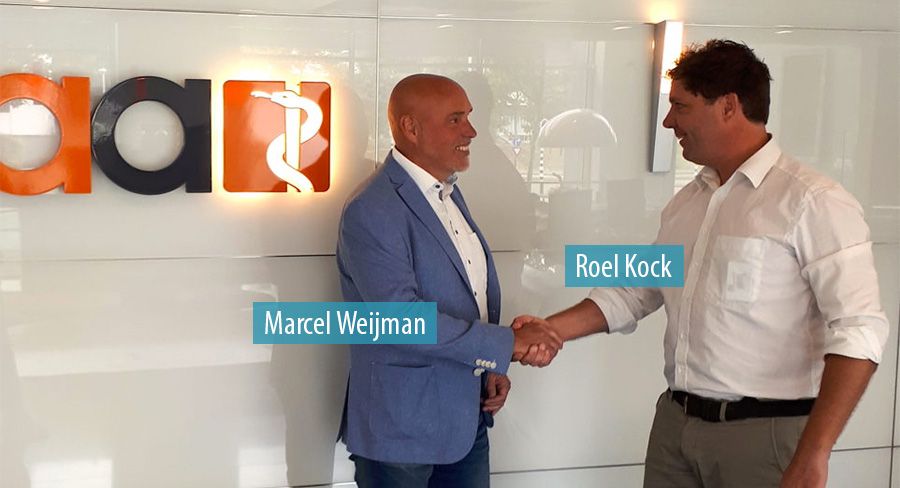 Marcel Weijman en Roel Kock Marcel Weijman en Roel Kock
