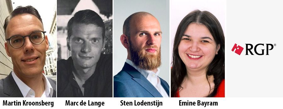 Martin Kronsberg, Marc de Lange, Sten Lodenstijn en Emine Bayram - RGP
