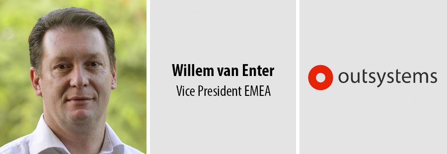 Willem van Enter van OutSystems low-code wordt gemeengoed