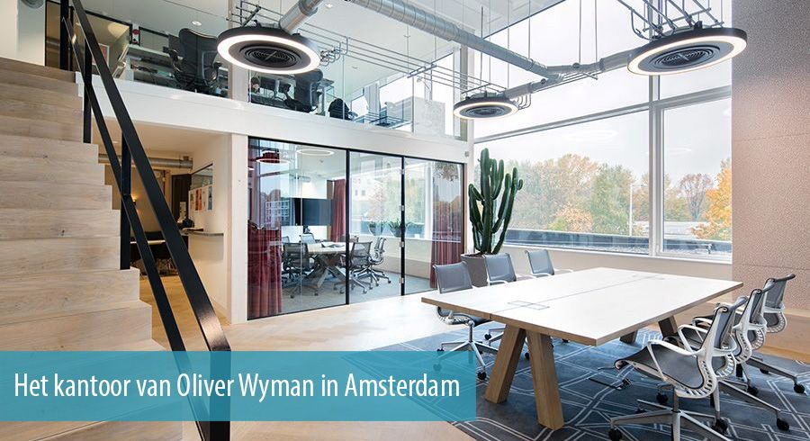 Het kantoor van Oliver Wyman in Amsterdam