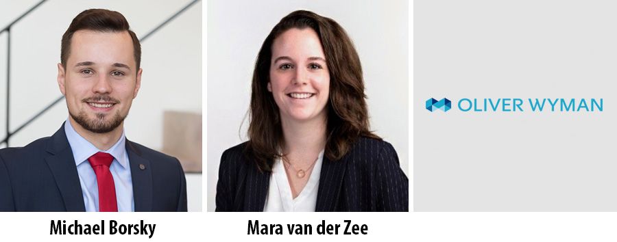 Michael Borsky en Mara van der Zee - Oliver Wyman