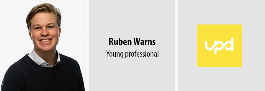 Ruben Warns, Young Professional bij UPD