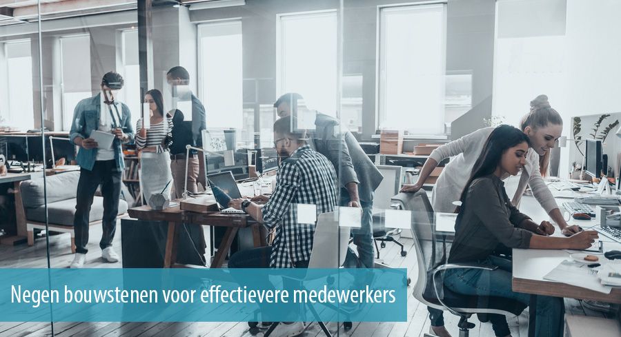 Negen bouwstenen voor effectievere medewerkers 