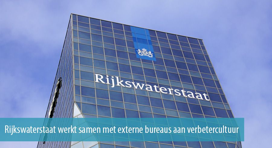 Rijkswaterstaat werkt samen met externe bureaus aan verbetercultuur