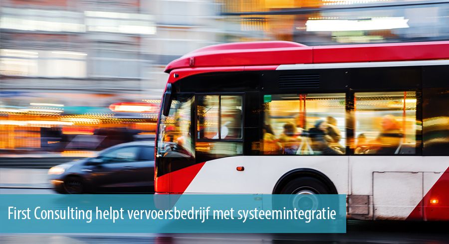 First Consulting helpt vervoersbedrijf met systeemintegratie
