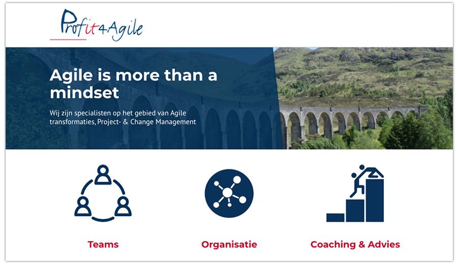IT-bureau Profit start Agile-praktijk
