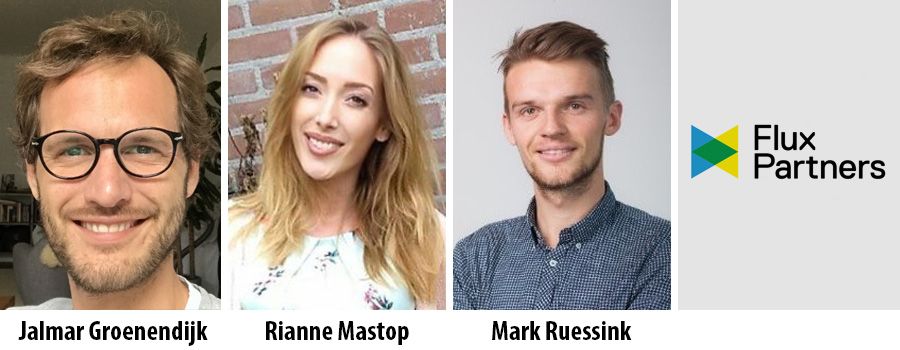 Jalmar Groenendijk, Rianne Mastop en Mark Ruessink - Flux Partners