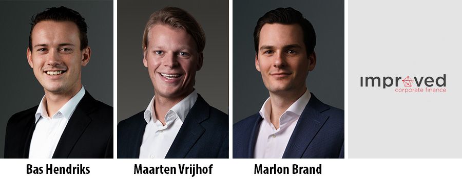 Drie adviseurs maken promotie bij IMPROVED Corporate Finance
