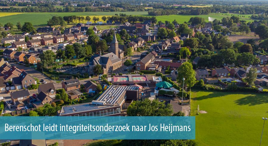 Berenschot leidt integriteitsonderzoek naar Jos Heijmans
