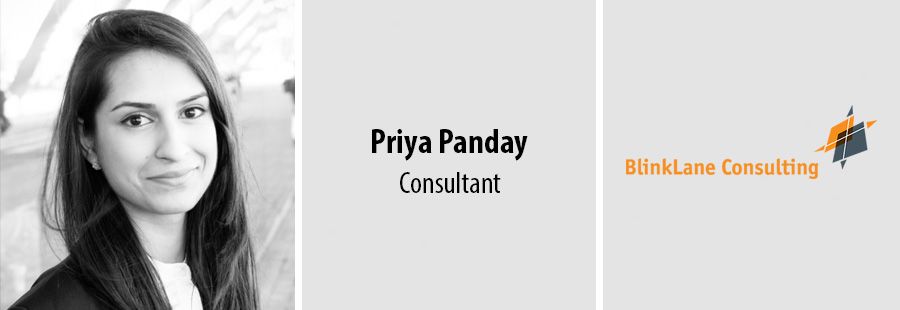 Priya Panday, Consultant, BlinkLane Consulting