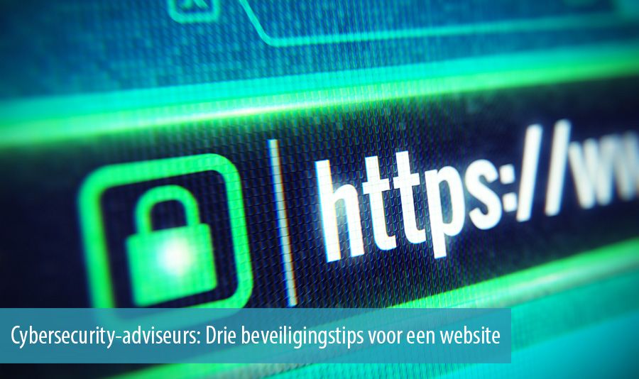 Cybersecurity-adviseurs: Drie beveiligingstips voor een website