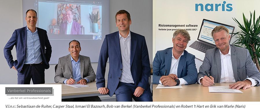 Vanberkel Professionals voegt GRC-tool van Naris toe aan diensten