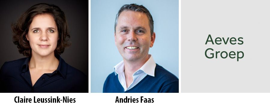 Claire Leussink-Nies en Andries Faas - Aeves Groep