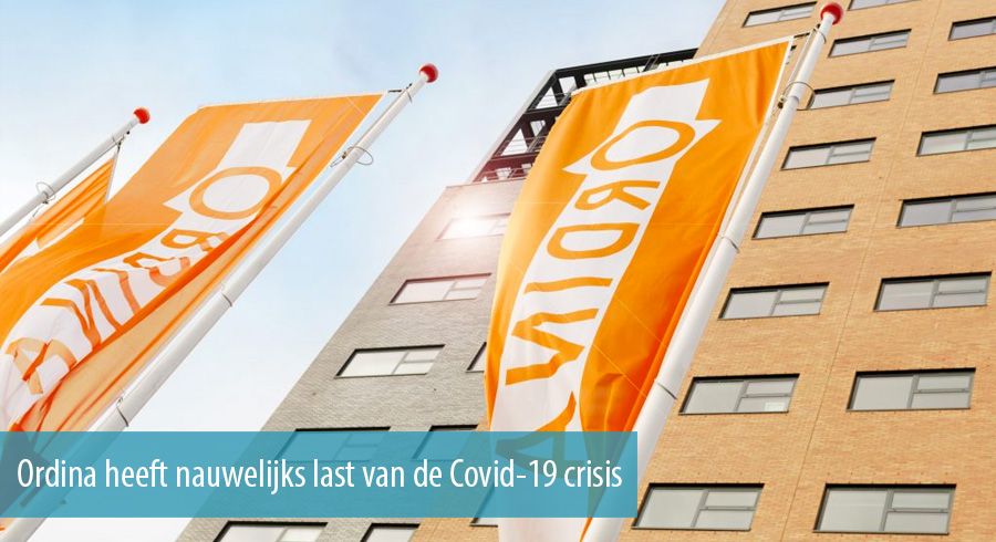 Ordina heeft nauwelijks last van de Covid-19 crisis Ordina heeft nauwelijks last van de Covid-19 crisis