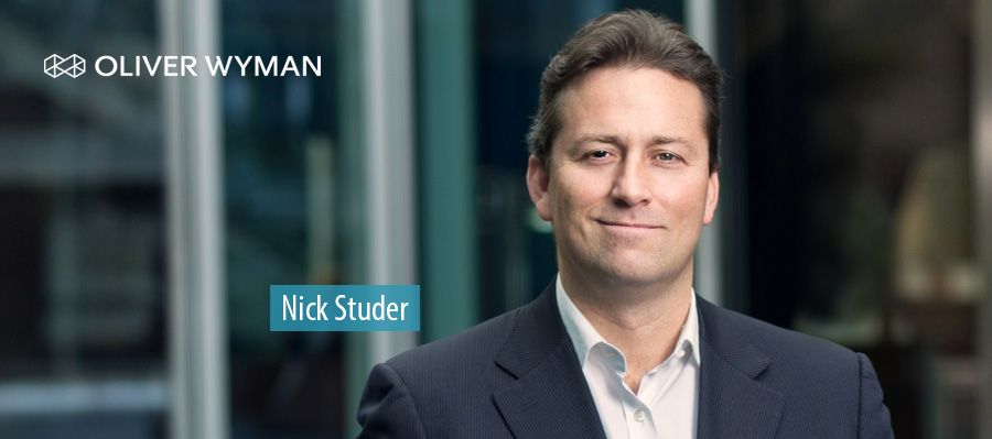 Nick Studer leidt management consulting tak van Oliver Wyman Nick Studer leidt management consulting tak van Oliver Wyman
