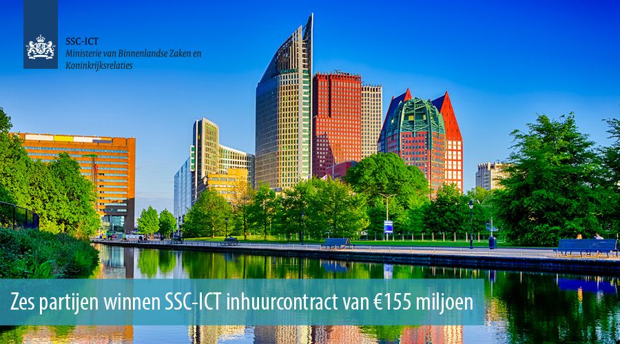 Zes partijen winnen SSC-ICT inhuurcontract van &euro;155 miljoen
