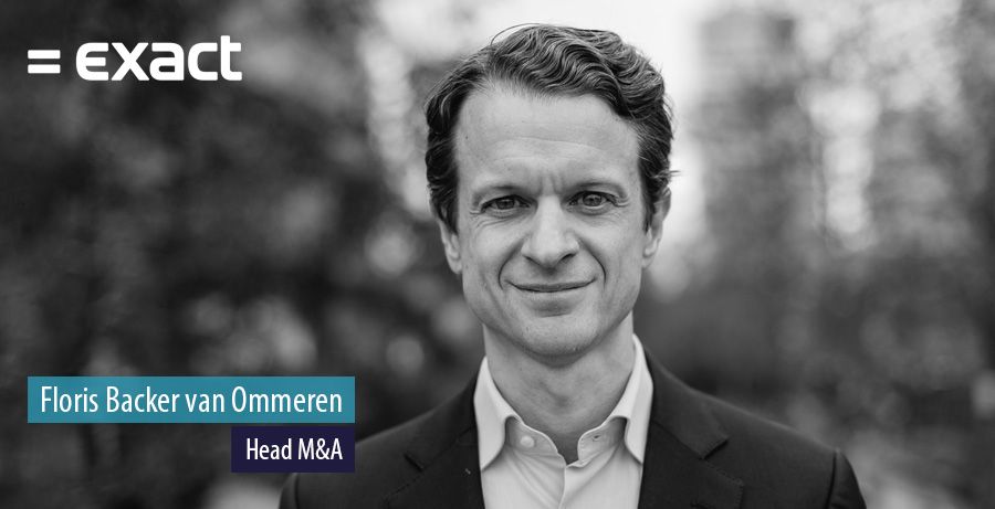 Floris Backer van Ommeren benoemd tot Head M&A bij Exact