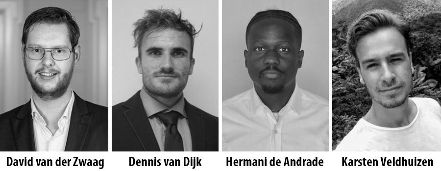 David van der Zwaag, Dennis van Dijk, Hermani de Andrade en Karsten Veldhuizen - SMRTR