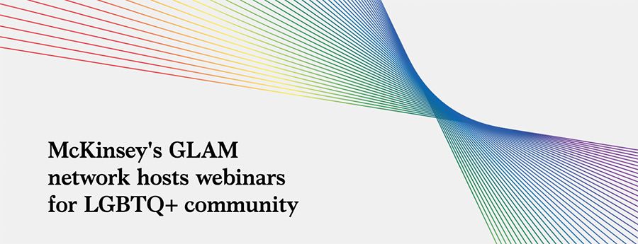 McKinsey GLAM netwerk verzorgt webinars voor LGBTQ+ gemeenschap