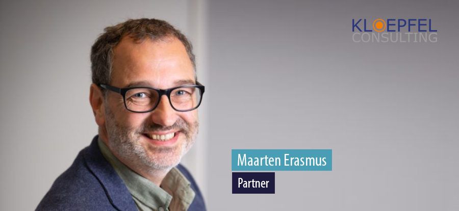 Maarten Erasmus, Partner, Kloepfel Consulting